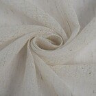 Тюлевый Лён Молочный 35598